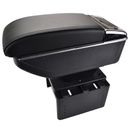 Universal Leather  Car Center Console Armrest Storage Box Case Organizer/