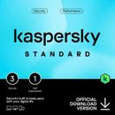 KASPERSKY INTERNET SECURITY STANDARD 2024 3 DEVICE 1 YEAR 5 MIN EMAIL UK or EU