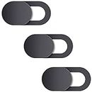 Natipo Webcam Cover,3 PCS Camera Cover Slide, Ultra-Thin Webcam Cover Slide Compatible for Laptop Desktops, MacBook, PC, Tablet, Cell Phone and more Accessories -Protect Your Privacy Security (3-Pack)