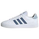 adidas Men's Grand Court Td Lifestyle Court Casual Sneakers, Ftwr White Core Black Ftwr White, 9.5 UK