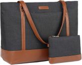Laptop Tote Bag for Women, Vaschy Lightweight Large 15.6 Inch Laptop Shoulder Ba
