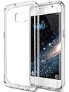 vau Hybrid Case Hülle passend für Samsung Galaxy S7 Edge - transparent - Schutz-Tasche clear