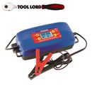 Matson Portable Multi-Voltage 6/12/24v Automotive Battery Charger Charge MA61224