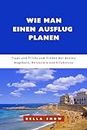 WIE MAN EINEN AUSFLUG PLANEN: Tipps und Tricks zum Finden der besten Angebote, Reiseziele und Erlebnisse (German Edition)