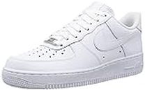 Nike Air Force 1 '07 Low Mens Basketball Shoes (10 Medium, White)