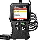 LAUNCH CR319 OBD2 Scanner 2024 Enhanced Universal Code Reader, Engine Fault Check /O2 Sensor/EVAP Test with DTC Lookup, CAN Diagnostic Scan Tool with Full OBD II Functions for All Vehicles Since 1996