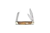 Buck Knives 373 Trio 3-Blade Folding Pocket Knife with Wood Handle