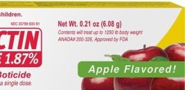 New In Box Paste Horse Dewormer Apple Flavor  Exp 12/2025 dur-vet wormer