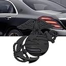 US Marine Corps Car Stickers, 3D Hawk Globe Military Anchor Badge Sticker Decorative, Universal Zinc Alloy Exterior Decorative Accessories for Car, Truck, Pickup, Motorcycle(Black)