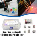 1390pcs LED Electronic Components Diode Transistor Resistance Kit` X99C