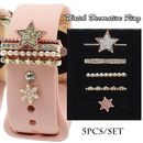 Accessories Smart Watch Metal Charms For Apple Watch Band Watch Decorative Ring
