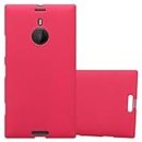 Cadorabo Case Compatible with Nokia Lumia 1520 in Frost RED - Shockproof and Scratch Resistant TPU Silicone Cover - Ultra Slim Protective Gel Shell Bumper Back Skin