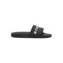 Slide Flat Sandals - Black - Givenchy Sandals