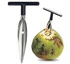 Clazkit Stainless Steel Coconut Opener Tool, Coconut Driller, Coconut Opener Machine, Coconut Opener Knife, Coconut Water Opener- (Pack- 1)