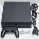 Sony PlayStation 4 PS4 500GB Console + Cords + Controller - CUH-1202A - Tested