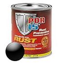 POR-15 Rust Preventive Coating- Gloss Black -1 pt - Stop Rust & Corrosion Permanently, Anti-Rust Non-Porous Protective Barrier