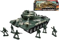 NEW Army Tank and Soldiers Friction Playset | ihartTOYS