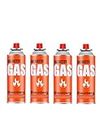BisonBerg Butane Gas Canister 225g to Refill Flame Lighters, Small Stove, Flame Torch, Welding Fuel Gas, Camping Stove (with Universal Nozzle/Pin).