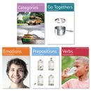 Feelings & Emotions, Prepositions, Verbs, Categories and Go Togethers Flashcards