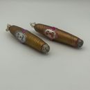 Old World Christmas Ornaments Gender Cigars Lot Of 2 Boy And Girl