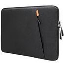 JETech Laptop Sleeve for 14-Inch MacBook Pro M3 / M2 / M1 A2779 A2442, Waterproof Bag Case with Pocket, Compatible with 14 Inch Notebook (Black)