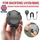 2Pin Speaker Microphone Walkie Talkie Accessories For Baofeng UV-5R BF-888S UK