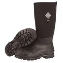 MUCK BOOT CO CHH-000A/13 Boots,Size 13,16" Height,Black,Plain,PR