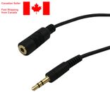 25FT 3.5mm Aux Extension Cable Male to Female for Car Audio Stereo MP3