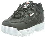 FILA Unisex-Kinde Disruptor kids Sneaker, Black, 33 EU