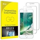 JETech Protection d'Écran pour iPhone 8/7 4,7 Pouces, Film en Verre Trempé, Lot de 2