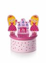 Caja de Música de Madera de Madera Princesa Rosa Mousehouse Niñas Twinkle Little Star