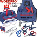 WORKPRO 46PC Real SMALL KID Hand Tool Set Home DIY Woodworking Tool for Boy Girl