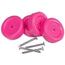 Official Pinewood Derby Wheels and Axles (Pink)