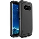 Anloes Defender Case for Samsung Galaxy S8, Galaxy S8 Phone Case Heavy Duty Shockproof Dustproof 3 in 1 Rugged Protective Bumper Cover for Samsung S8 Black