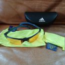 Adidas Accessories | Adidas A123 6067 Sport Sunglasses - Golf - Running - 2 Sets Lenses - With Case | Color: Blue/Yellow | Size: Os