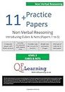 11+ Practice Papers - NVR Introducing Nets & Cubes - Level 3 - Papers 1 to 5