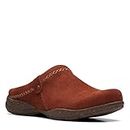 Clarks Womens Collection Loafer, Mahogany S, 7.5 US