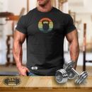 Kettlebell T Shirt Gym Clothing Bodybuilding Training Workout Exercise Men Top