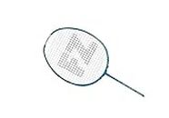 FZ Forza Precision 4000 Strung Badminton Racket, Blue, Graphite and Carbon Fiber Construction, Ideal for Intermediate and Advanced Players, Tension-28 lbs