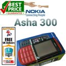 NOKIA Asha 300 Brand new Grey&RED 3G Unlocked Touch  5MP Camera Phone.Uk seller 