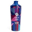 VOW Nutrition Official Team GB Steel Shaker Bottle 740ml for Protein Powders and other Supplements (Multicoloured)