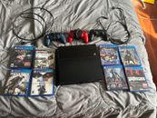 PS4 Bundle: Game system, 3 controllers, and 8 games