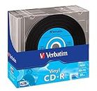 Verbatim 43426 52x Vinyl CD-R - Slim Case 10 Pack