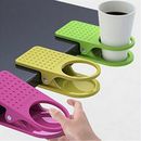 Cup Drink Holder Clip Coffee Mug Desk Lap Folder Holder Office Supplies#7H