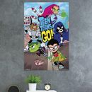 Trends International Teen Titans Go - Group Paper Print | 34 H x 22.375 W x 0.125 D in | Wayfair POD14172