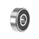uxcell 6301-2RS Deep Groove Ball Bearing 12x37x12mm Double Sealed ABEC-3 Bearings 1-Pack