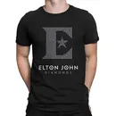 Diamond Album Special TShirt E-Elton John Singer Casual T Shirt Summer T-shirt For Men Women