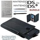 Protective Sleeve, 4-Game Cartridge Case, 3 Stylus and 2 Screen Protectors Bundle for Nintendo DSi and Nintendo DS Lite