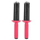 QANYEGN Anti Slip Hair Curler Comb, Round Hair Brush, Hair Curling Tools for Home, Barbershop Use