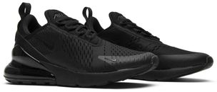 Nike Air Max 270 Triple Black Mens US Size 9.5 Sneakers Casual Shoes Brand New✅